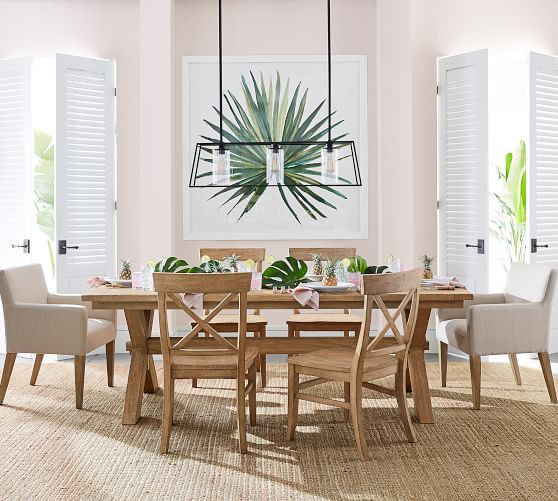 Classic Upholstered Dining Armchair | Pottery Barn (US)