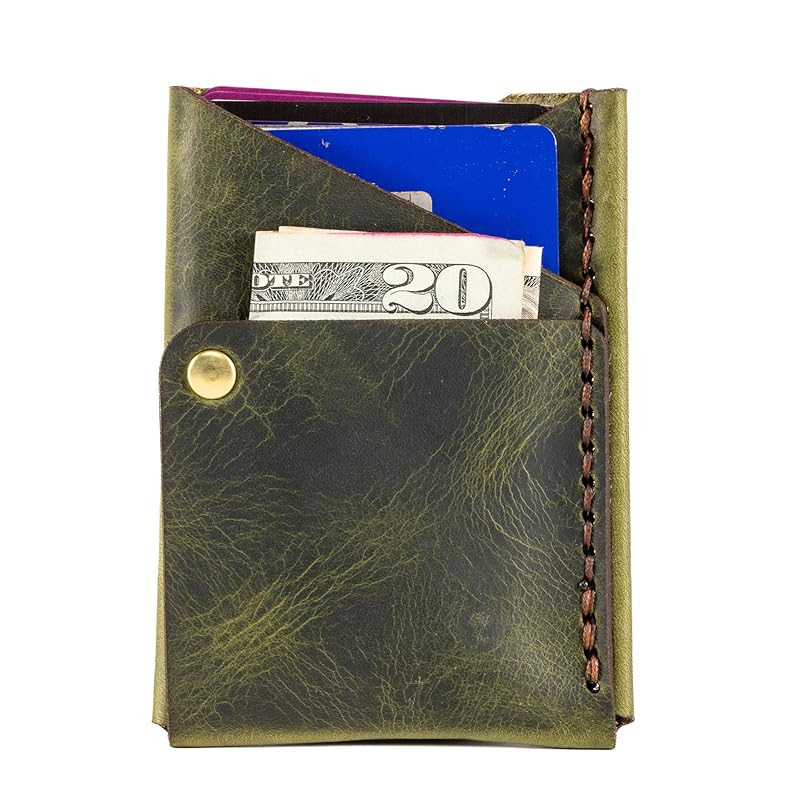 Big Spender Leather Wallet (Olive) | Amazon (US)