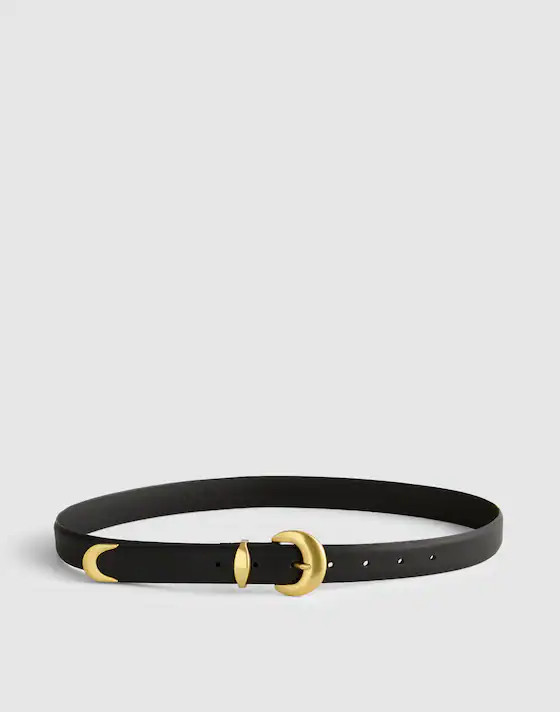 Domed-Buckle Wide Belt | Madewell