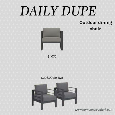 Gray cushioned dining outdoor chair.  These look so comfy!  

Home Depot outdoor furniture.  Wayfair outdoor furniture.  

Metal back outdoor chairs.  Outdoor furniture.  Gray cushioned outdoor chairs.  

#LTKSeasonal #LTKhome