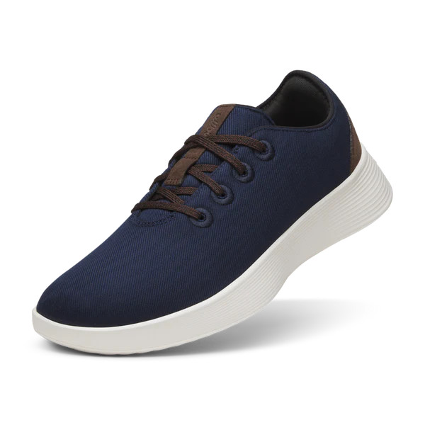 Men's Runner Go - Luxe - True Navy (Natural White Sole) | Allbirds