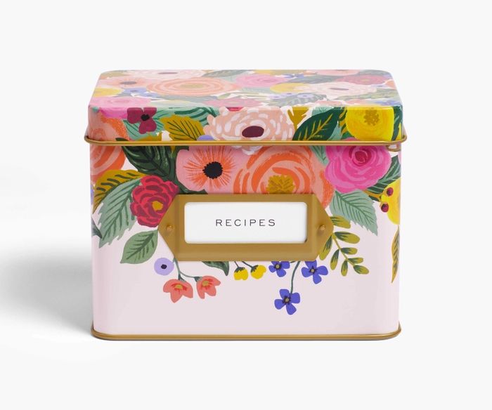 Juliet Rose Recipe Tin | Rifle Paper Co.