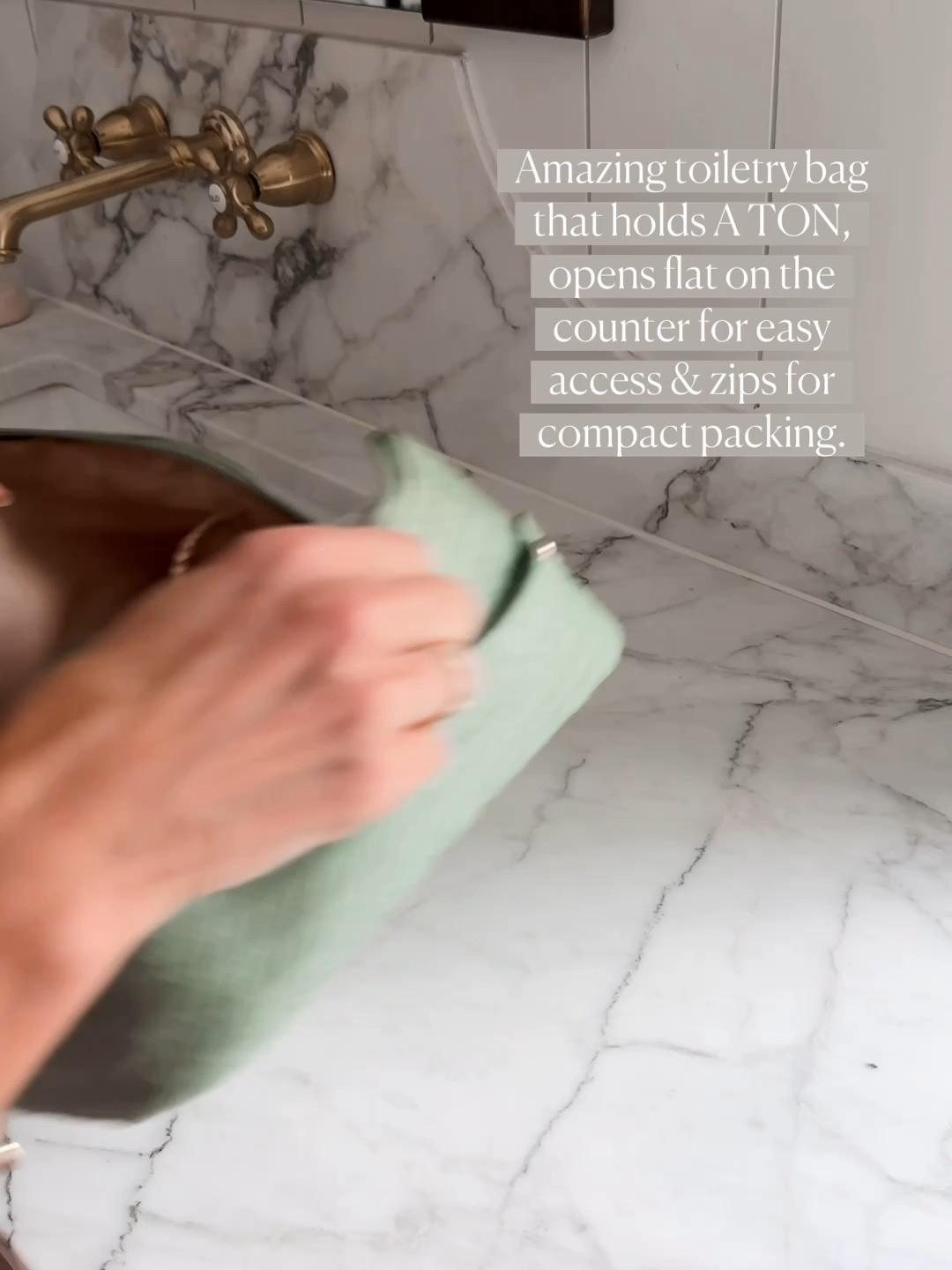 Sugarplum Travel Essentials | The best toiletry bag to hold all my make-up and all my beauty essentials.  

 #LTKgrwm #LTKTravel