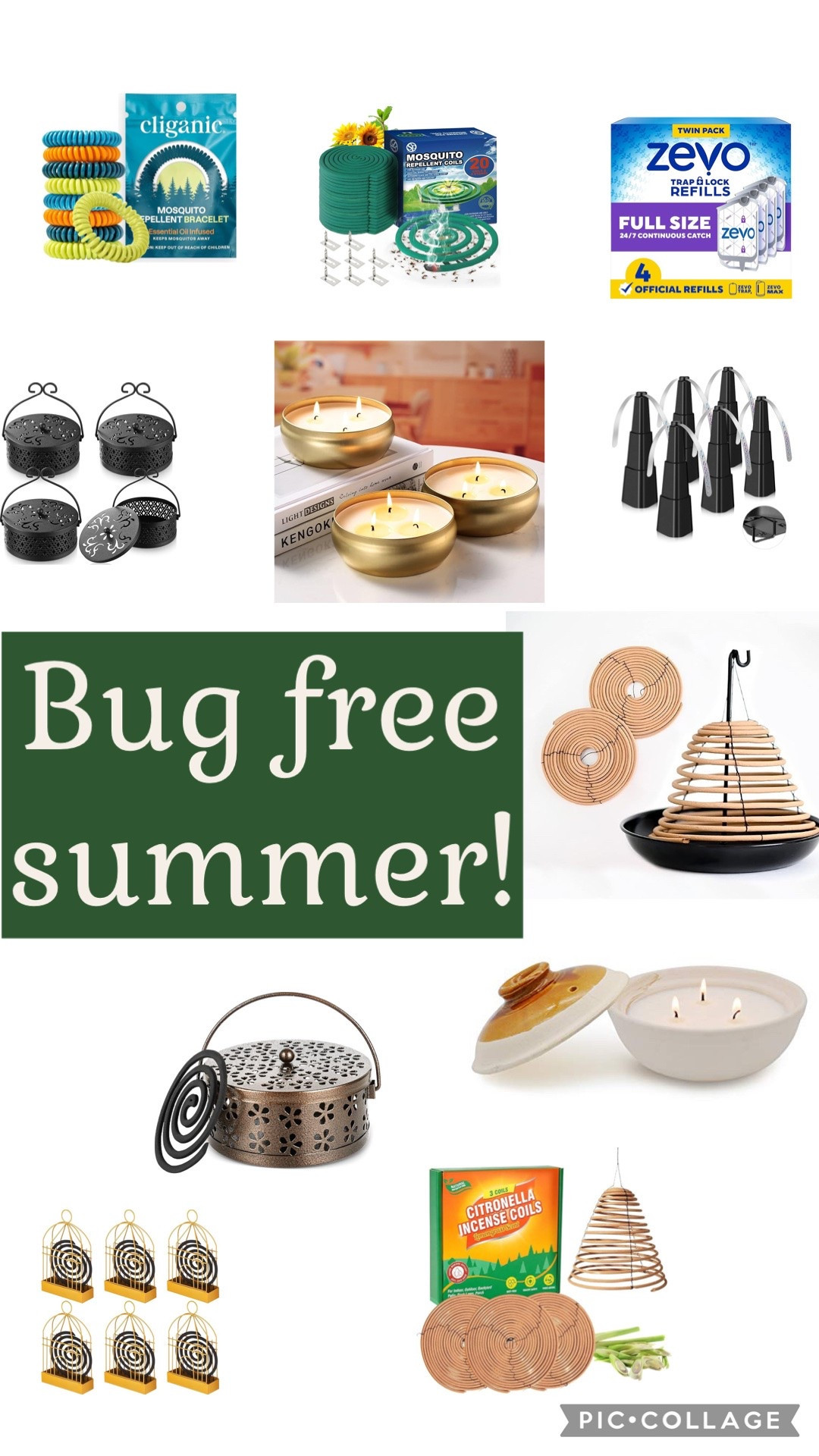 Have a bug free summer! 

Citronella coil holder mosquito flies fly fan candle bugs pests patio backyard porch bracelet

#LTKKids #LTKHome #LTKSeasonal
