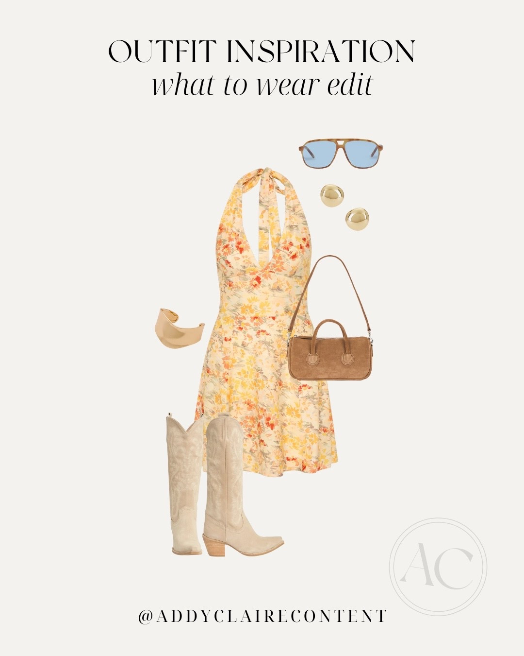 Western Inspired Outfits 🤠
Country concert outfit summer/ gameday outfit/ brown purse/ cowboy boots/ Festival outfit ideas/ summer mini dress/ Country concert outfit/ country concert outfit ideas/ country concert fits/ Morgan wallen concert outfit/ megan moroney concert outfit, Luke combs concert outfit/ Riley green concert outfit

#LTKSeasonal #LTKStyleTip #LTKFindsUnder50