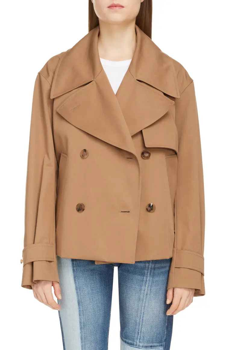 Belted Crop Trench | Nordstrom