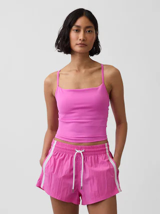 GapFit Smooth Racerback Crop Tank Top | Gap (US)