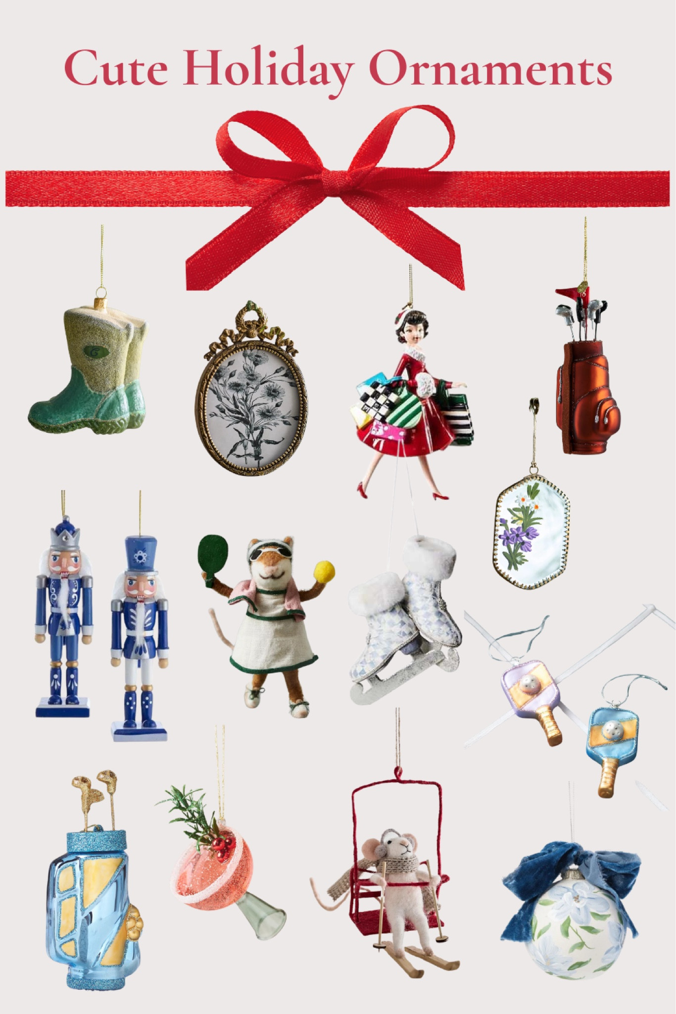 The cutest Christmas tree ornaments to elevate your holiday decor! 


#LTKSeasonal #LTKHome #LTKHoliday
