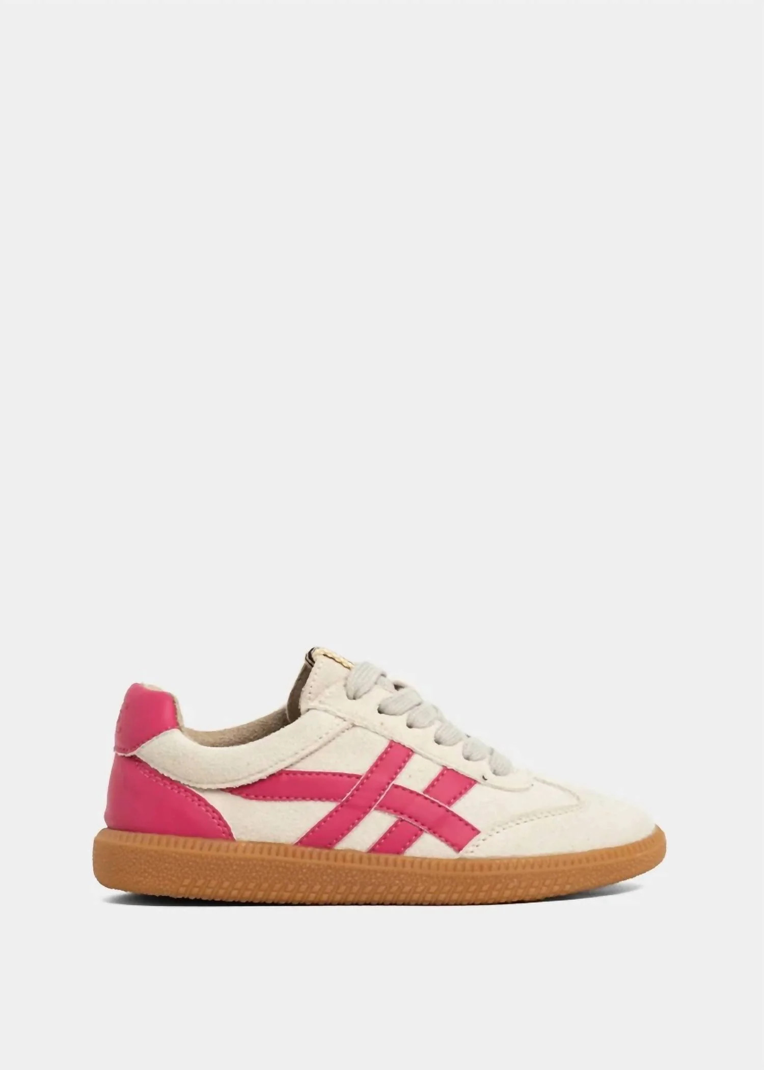 Kids Sasha Mini Sneakers In Stone | Shop Simon