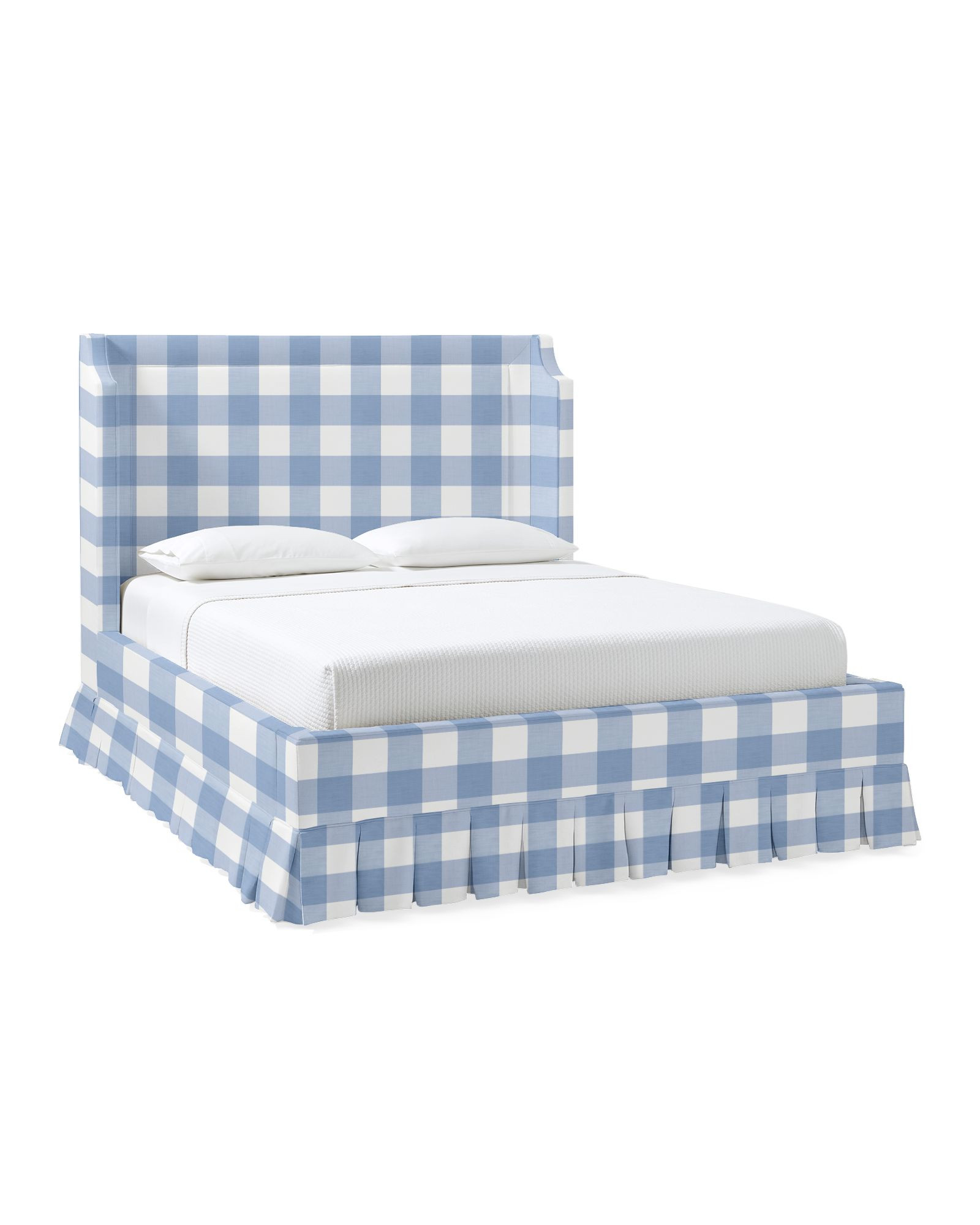 Grady Pleated Bed | Serena and Lily