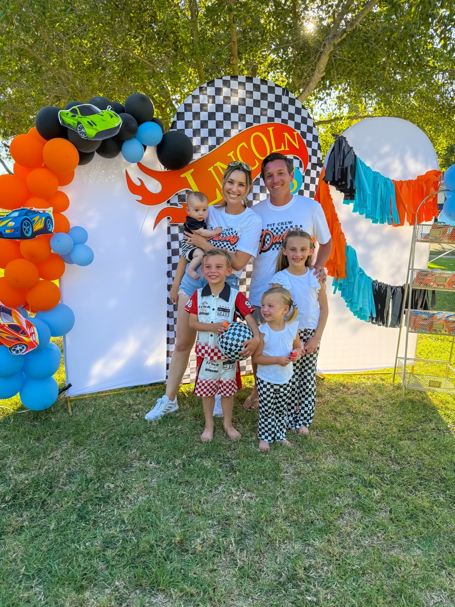 Our outfits from the party! 

Birthday Decorations. Party Decorations. Hot Wheels Birthday Party. Boys Birthday. Arches. Arch Cover. Balloons Arch

#LTKParties #LTKFamily #LTKKids