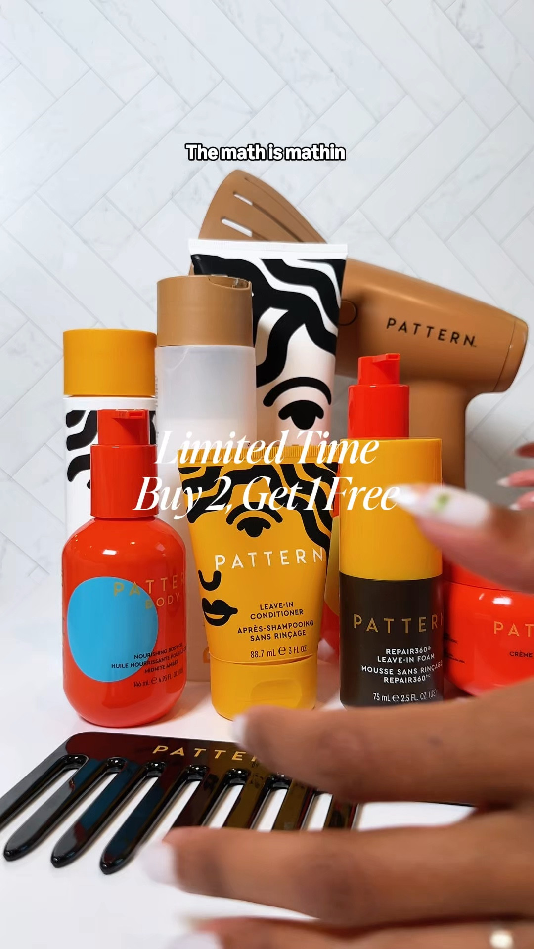 Okay but why is @Pattern Beauty  buy 2, get 1 free right now 👀🚨Feb 11–16. Add 3 qualifying items to cart and one is free!
I’m re-upping on my wash day essentials 🫧 and finally grabbing what’s been sitting in my cart. If you’ve been waiting for a sign, this is it 😉💛 

#LTKselfcare #LTKgrwm #LTKBeauty