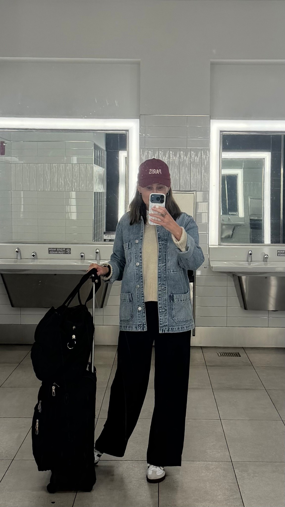 Travel fit! Looks polished and it’s so comfortable!!


Travel travel fit chore jacket lodge pants quince Aritzia 