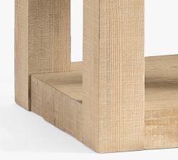 Rockport Rectangular Reclaimed Wood Side Table (24") | Pottery Barn (US)