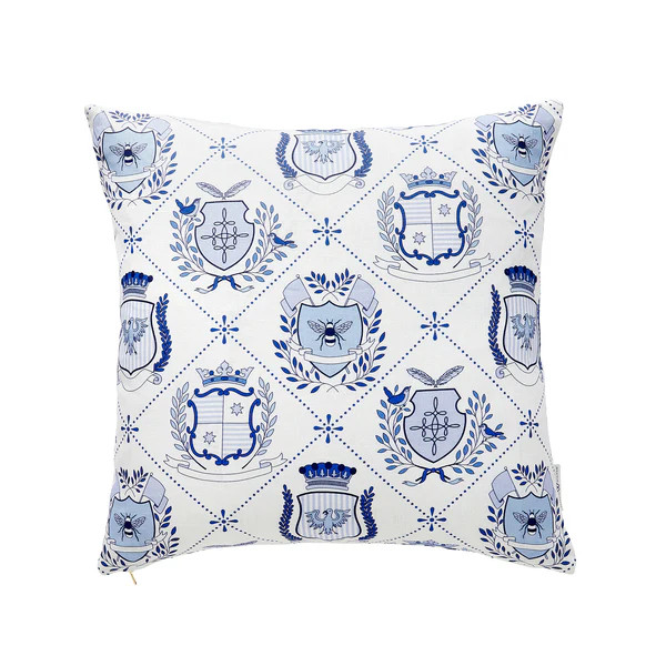 Royal Crest Pillow | Caitlin Wilson Design