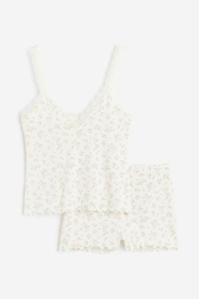 Pajama Camisole Top and Shorts | H&M (US)