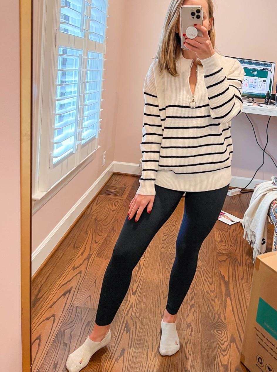 Amazon favorites! Wearing an XS in both (the leggings are Lululemon dupes!)

#LTKstyletip #LTKunder100 #LTKSeasonal