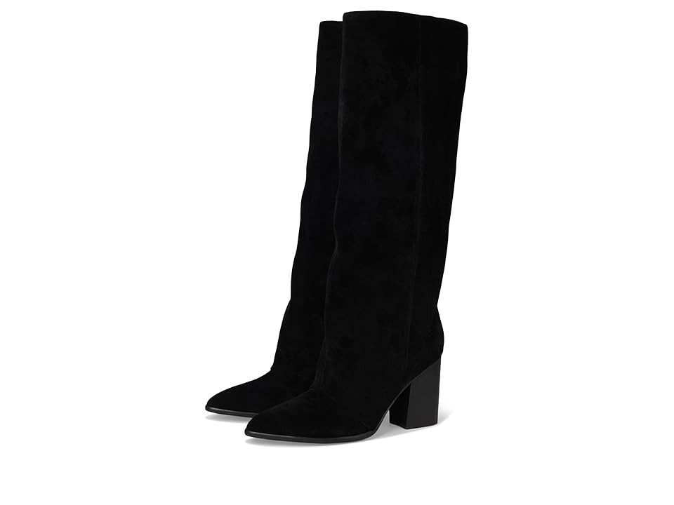 Nine West Chicke Women's Boots Black Suede : 12 M, Suede/Synthetic | Zappos