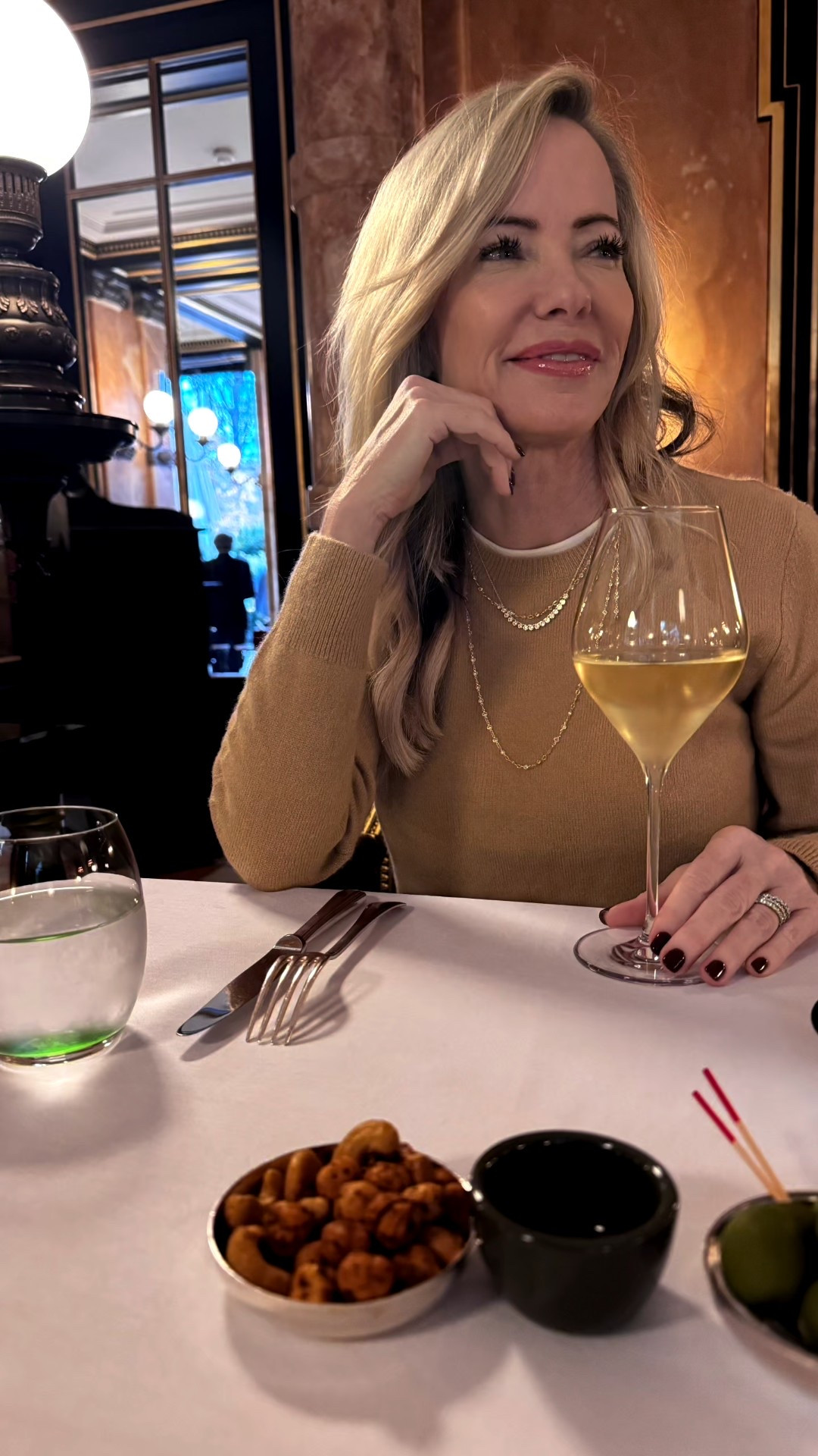 A timeless mix of camel and black for dinner in Paris 🇫🇷
This look is all about quiet luxury — a cashmere sweater, leather pencil skirt, and knee boots that feel both classic and confident. Perfect for fall dinners or city nights anywhere.

Shop the look:
🖤 Leather midi skirt
🤎 Camel sweater
🖤 Knee boots
🖤 Gold buckle belt
🖤 Structured top-handle bag

#LTKStyleTip #LTKOver40 #LTKTravel