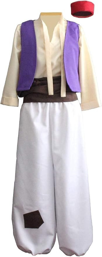 Ainiel Men’s Arab Prince Costume Suits Party(XL) White | Amazon (US)