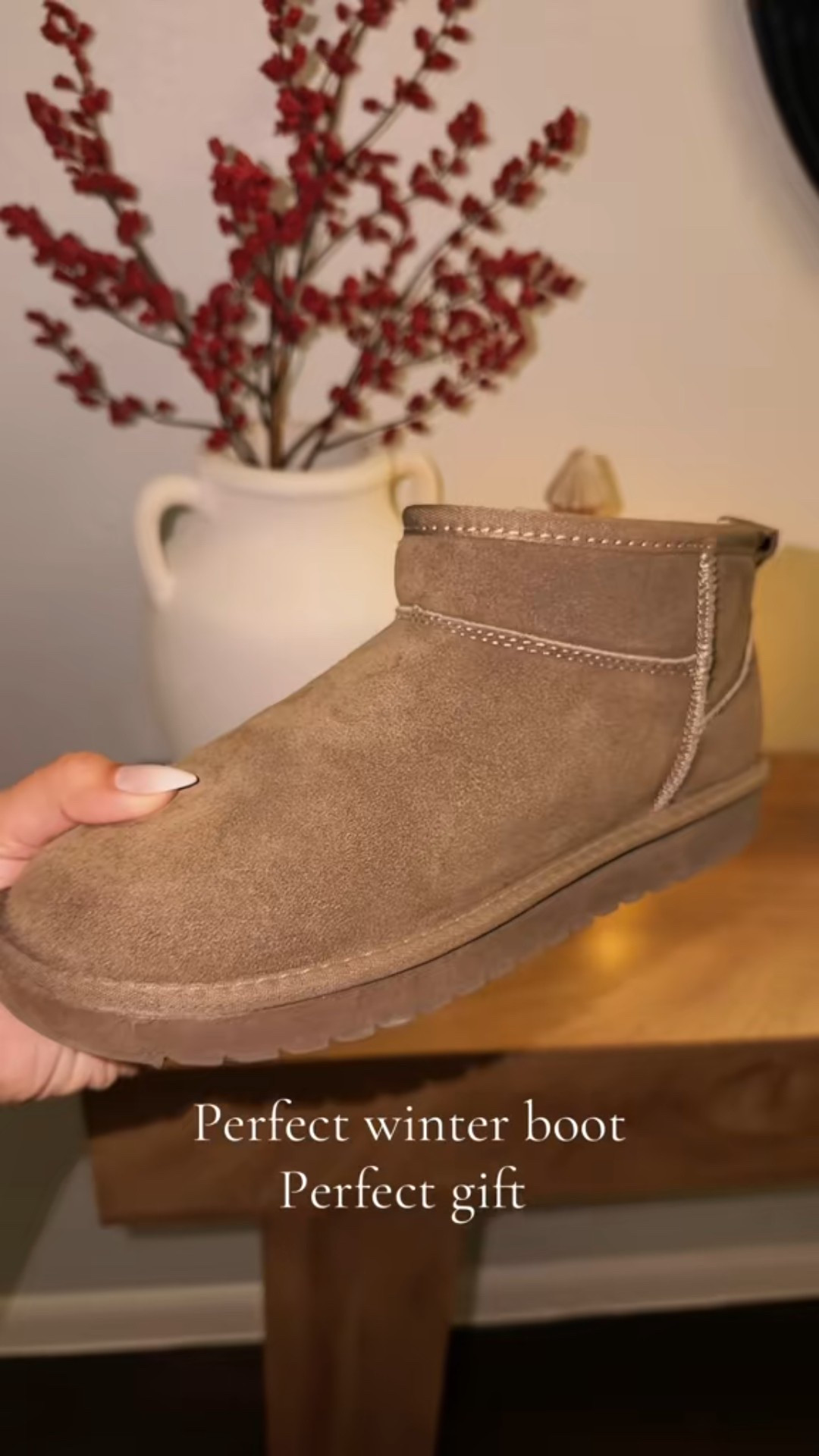 Walking on clouds without the price tag. These project club boots are cozy fluffy, and comfy, and they have a nonslip grip sole for all day comfort. They’re giving luxury vibes without the price tag. 

https://amzn.to/48Xngsf

#LTKFindsUnder50 #LTKOver40 #LTKGiftGuide