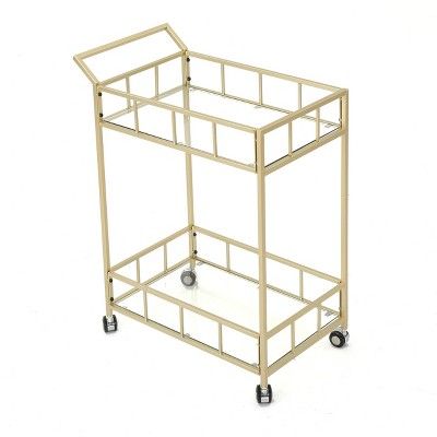 Falon Modern Glam Bar Cart - Christopher Knight Home | Target