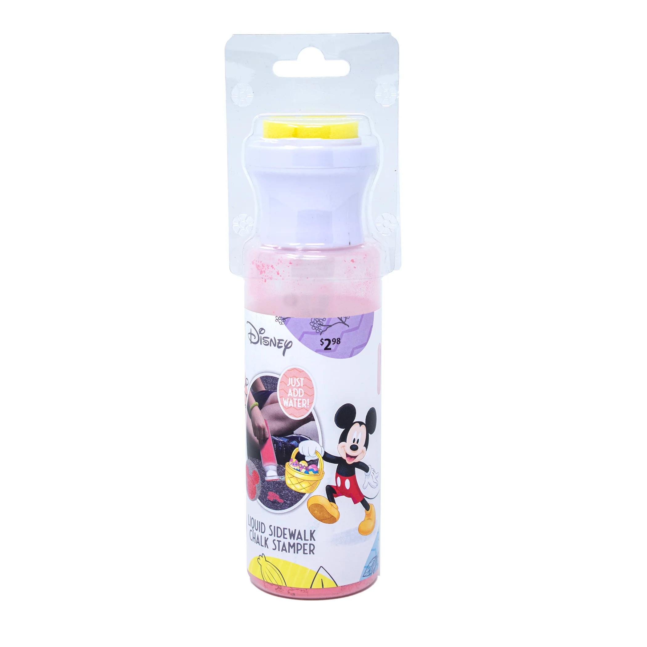 Disney Mickey Mouse Sidewalk Stamper Chalk - Easter Basket Stuffer | Walmart (US)