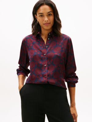 Relaxed Floral Print Shirt | Tommy Hilfiger | Tommy Hilfiger (US)