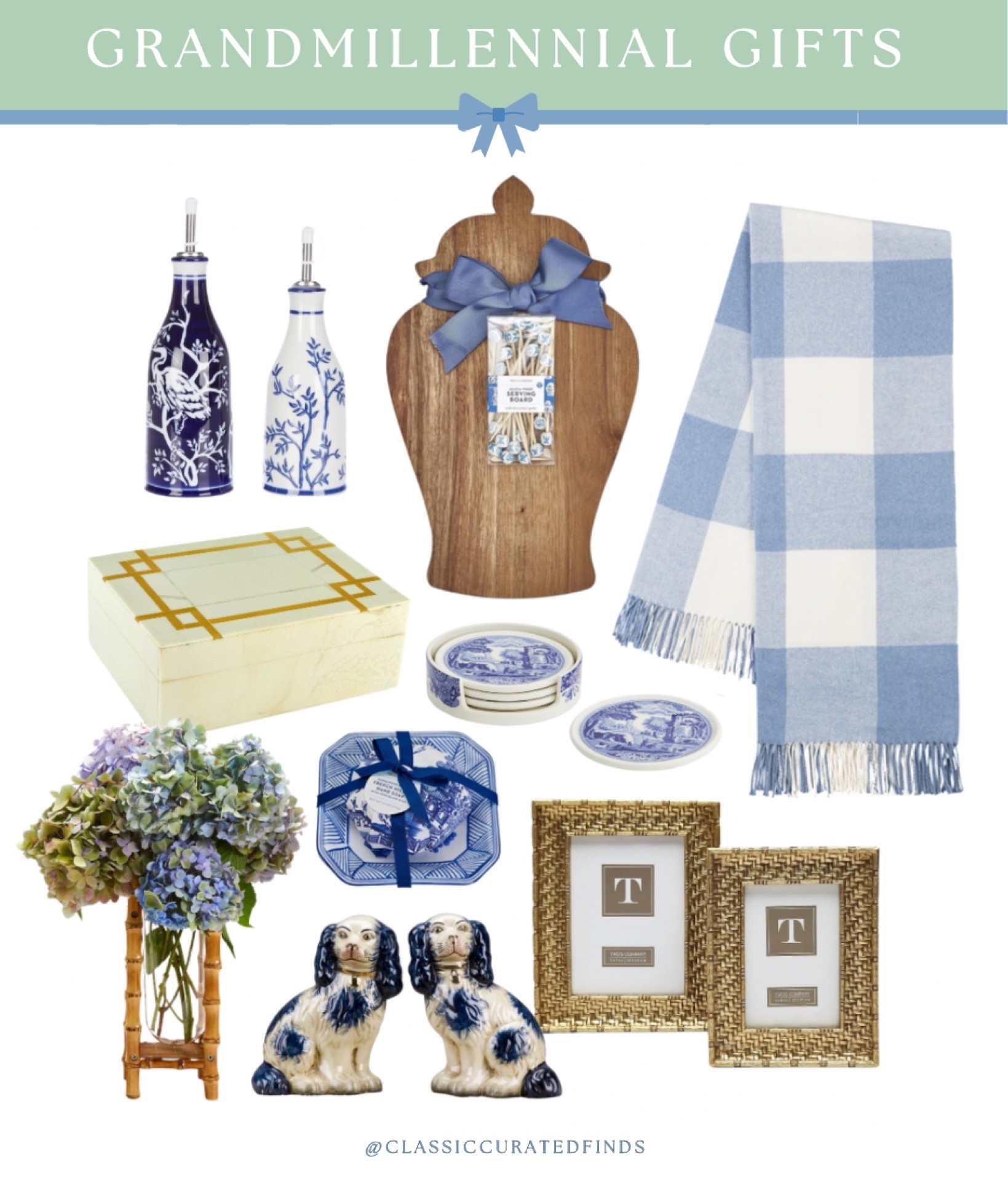 Blue & White gift ideas for the Grandmillennial!💙

Home Decor, Gift Guide, Gifts for Her, Home Gifts, Christmas Gifts, Grandmillennial Gifts

#LTKhome #LTKGiftGuide