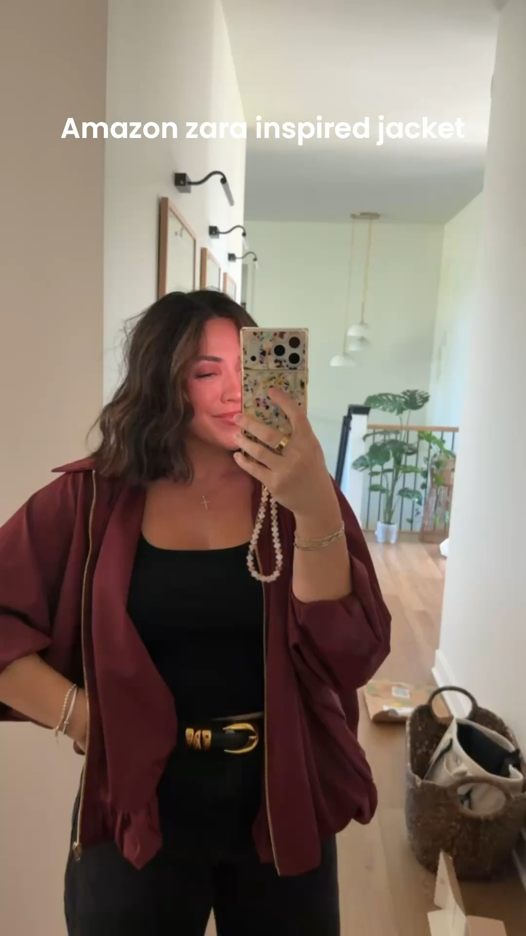 Obsessed with this Amazon jacket! I did a size L. Such an easy early fall outfit. Jeans are Amazon! Size L

#LTKMidsize #LTKSeasonal #LTKootd
