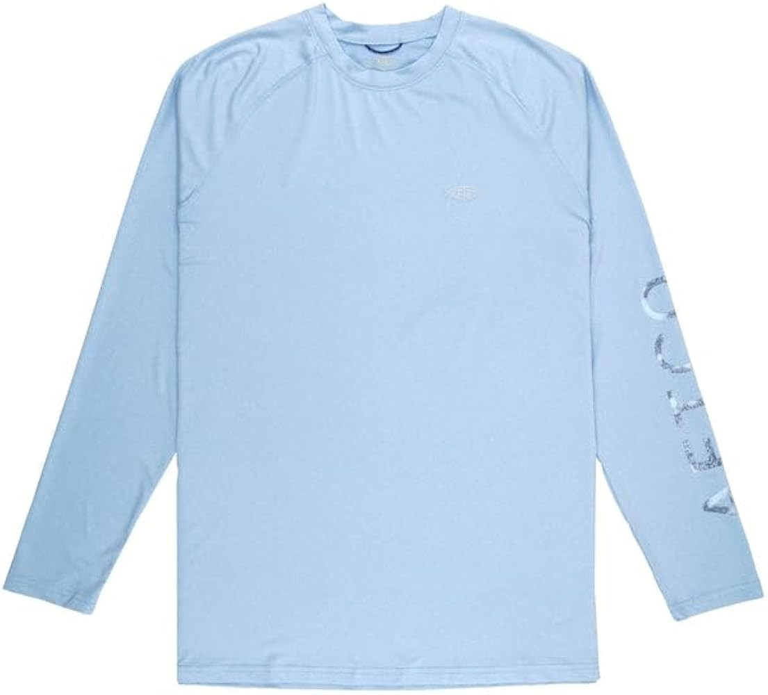 AFTCO Samurai Heathered Long Sleeve Shirt | Amazon (US)