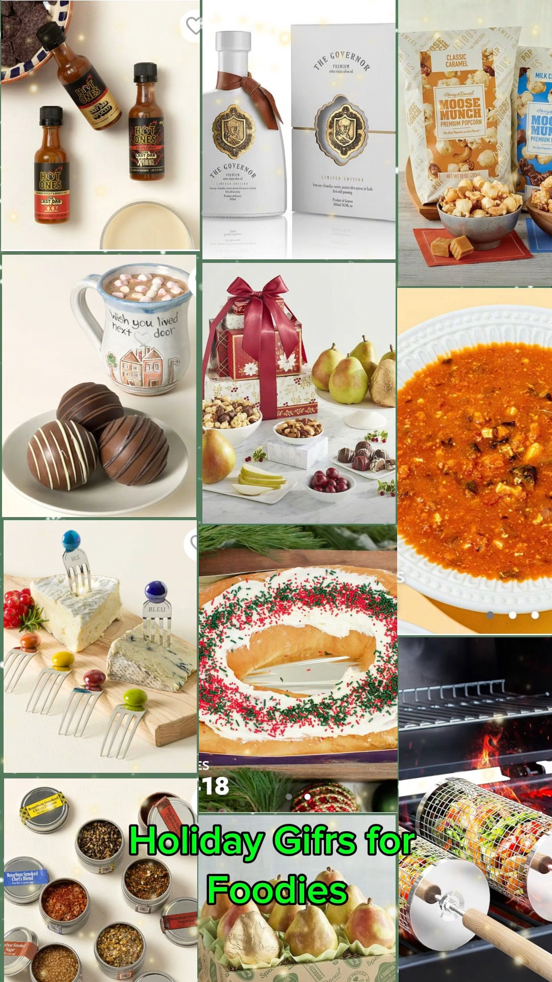 Are you shopping for a foodie this holiday season? These great finds are sure to WOW any food lover! 

#LTKGiftGuide #LTKOver40 #LTKfoodie
