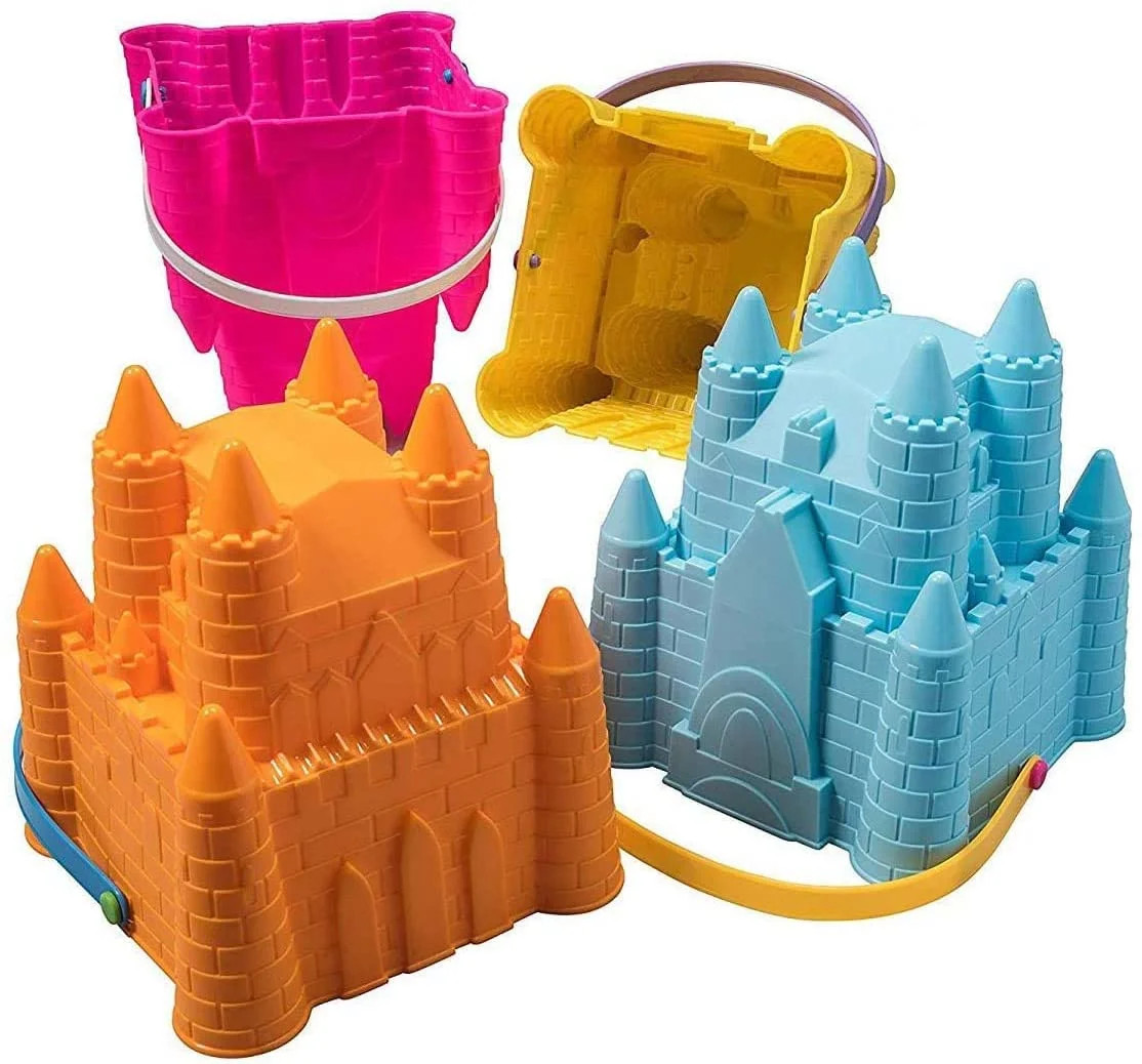 Dollar Deal | Sand Castle Building Kit Beach Toys Beach Bucket Sand Castle | 1 Gift Toy | Walmart (US)