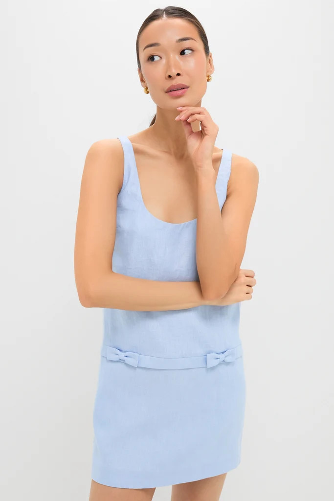 Blue Harper Mini Dress | Tuckernuck (US)
