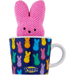 PEEPS Bunny Mug with Pink Plush | CVS Health
