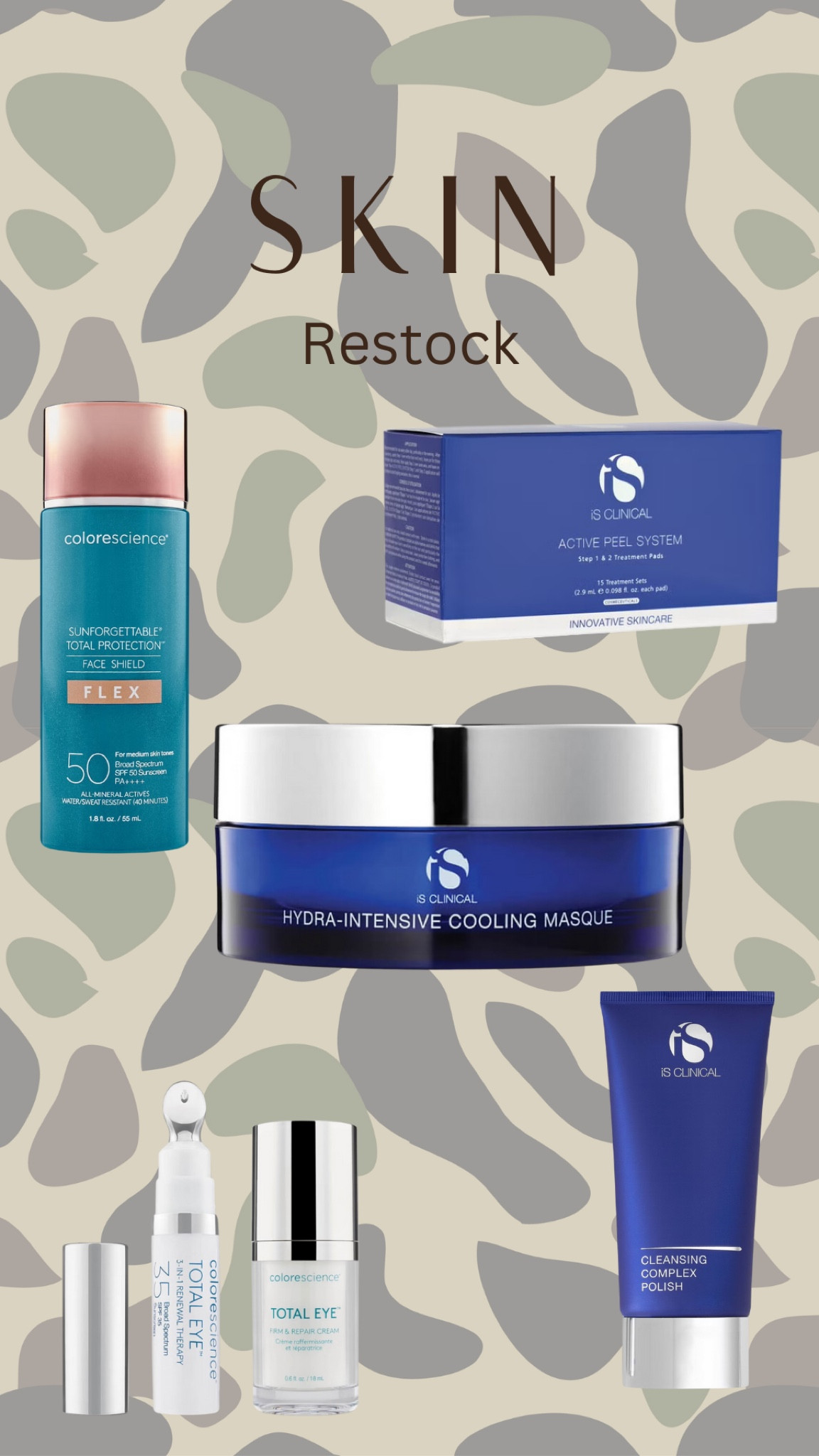 A few must haves I keep in my skincare fridge and my skincare shelf! 

Active Peel System: I do these once a week I'm addicted! No redness or peeling! Controlled exfoliation improving skin texture, resulting in smooth, hydrated, glowing complexion! 

Cooling Masque: I just love her lol lightweight, gel facial mask that soothes, calms and hydrates your skin.

Cleansing Complex Polish: foamy gel contains microparticles of Cellulose and Jojoba combined with powerful botanical extracts and Salicylic Acid to provide both physical and biochemical exfoliation. A complete facial experience in a single product, this multi-purpose cleansing scrub instantly smooths, polishes, and softens the skin.



#LTKSaleAlert #LTKHome #LTKBeauty