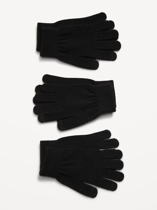 Knit Gloves 3-Pack for Women | Old Navy (CA)