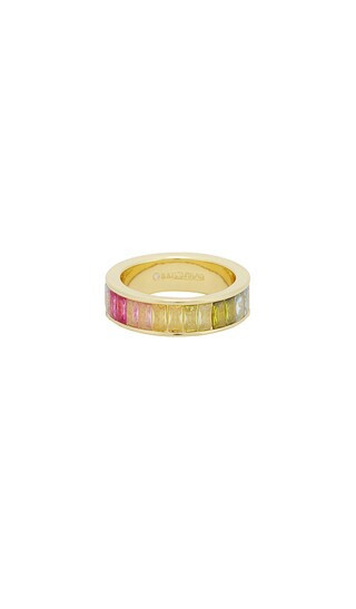 BaubleBar Maria Ring in Metallic Gold. - size 6 | Revolve Clothing (Global)