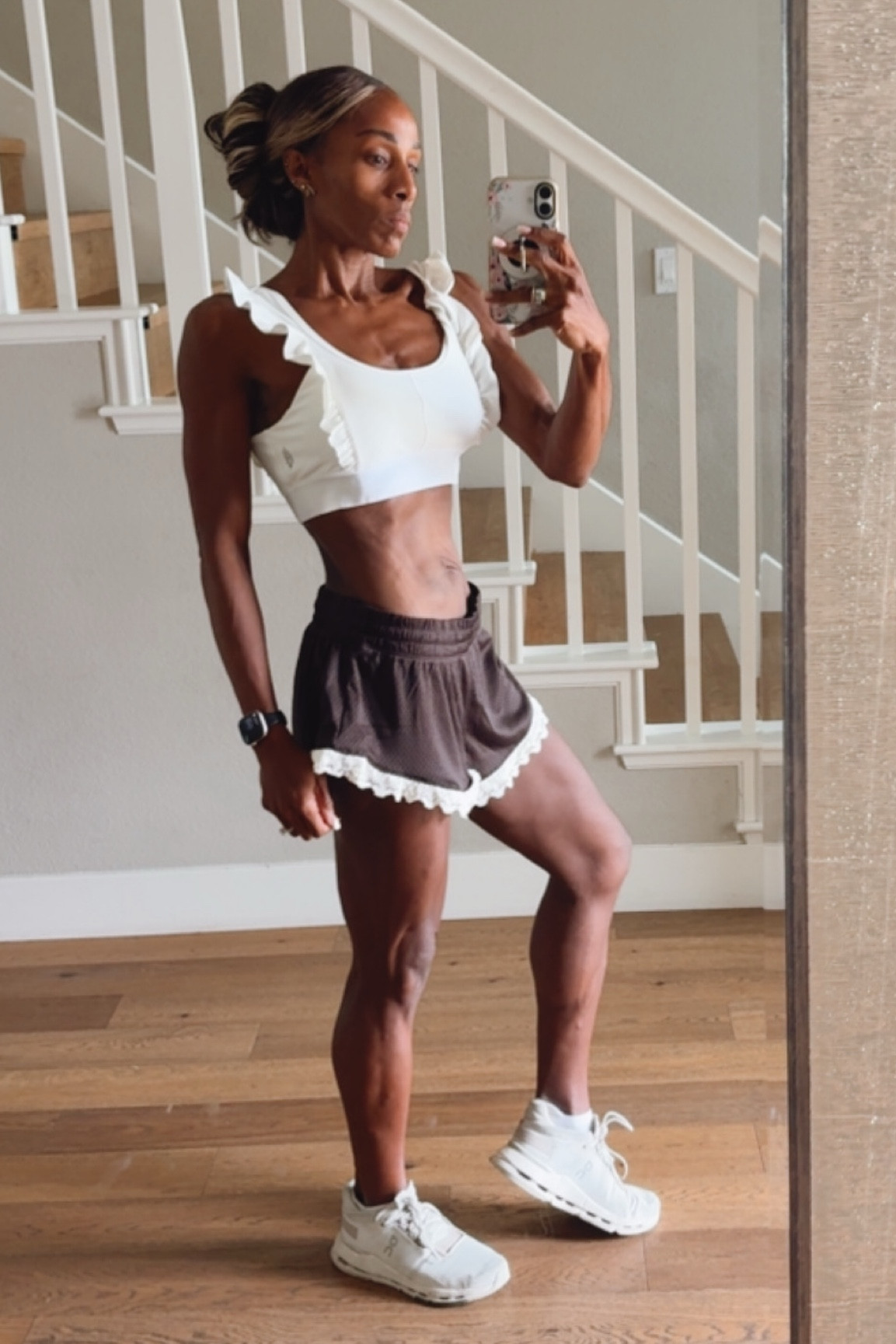 Today’s cardio and workout ootd! 

#LTKootd #LTKmomlife #LTKfitnessgoals