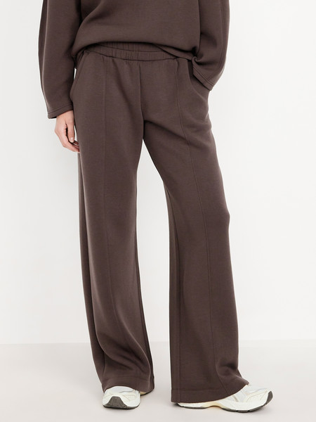 High-Waisted Bounce Fleece Wide-Leg Sweatpants | Old Navy (US)