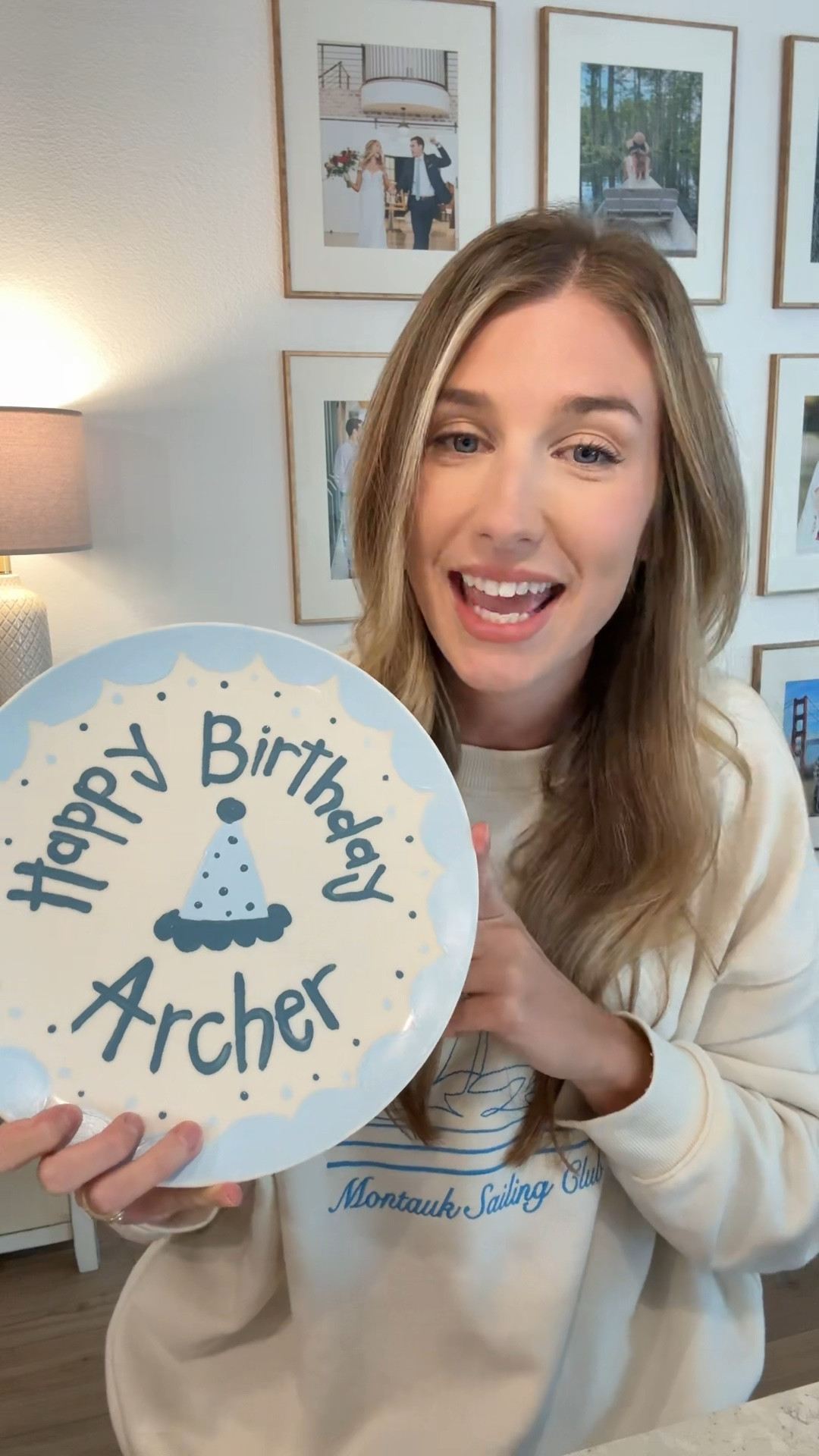 Linking what you need to DIY a birthday plate! #diy #craft #birthdayplate