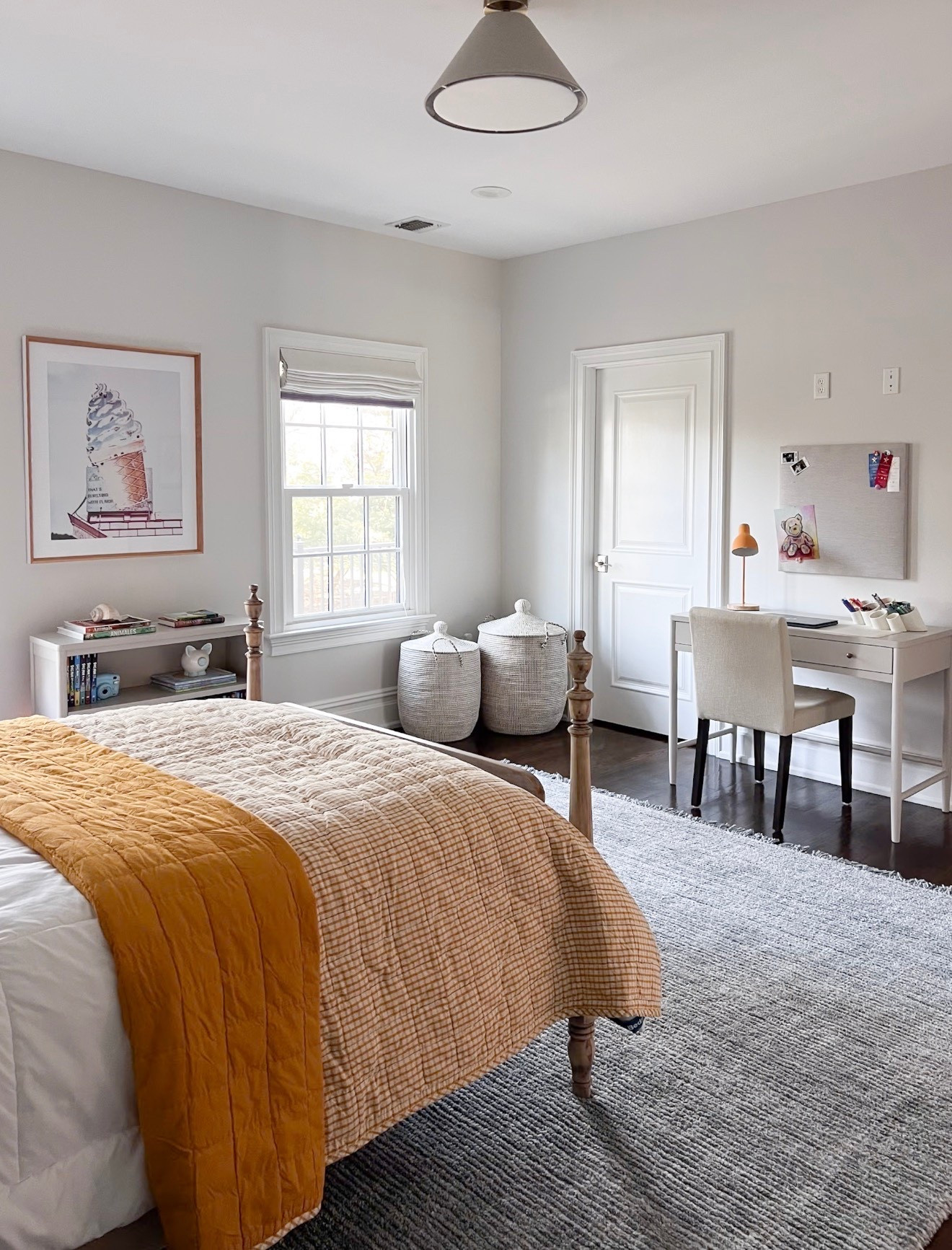 A boy’s bedroom can still feel colorful and whimsical and fun 🩶 A peek at a bedroom that I designed a few years ago: favorite colors were yellow and blue and he really wanted cloud wallpaper so we delivered with this gorgeous mural behind his bed. How beautiful?! Colorful bedding, table lamps and vintage art ties it all together.. 

Bedroom, bedroom inspo, bedroom decor, spring home, kid’s room, boy’s bedroom, bedroom furniture, Serena & Lily, Crate & Lids, girlonthehudson, neutral home, modern coastal, Etsy, cozy home

#LTKKids #LTKHome #LTKdayinmylife