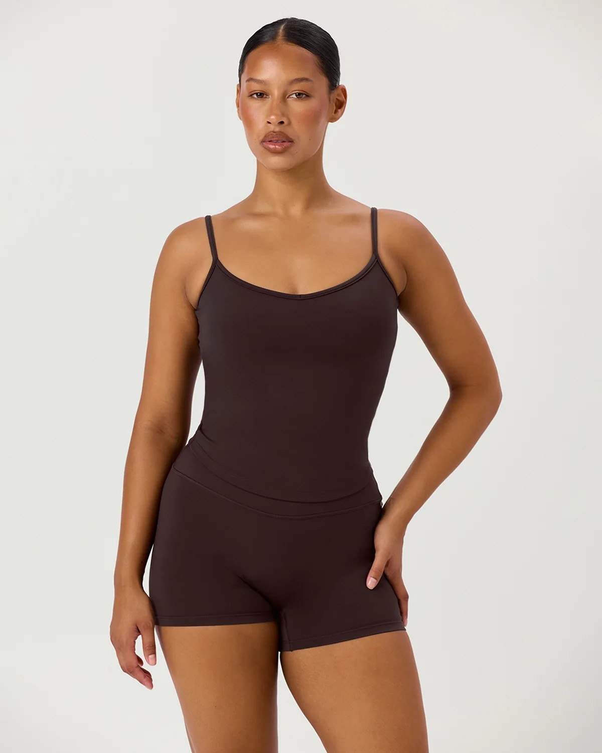 Serenity Nora Tank | Espresso | Crop Shop Boutique US