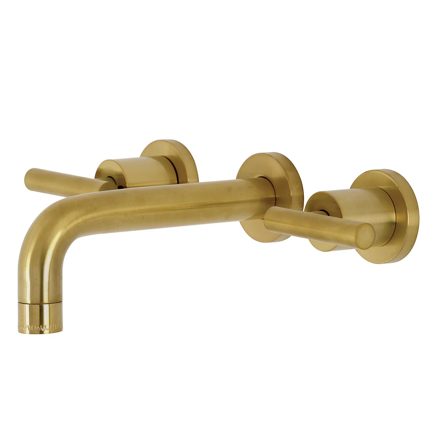 Kingston Brass Manhattan Two-Handle 3-Hole Wall Mount Bathroom Faucet & Reviews | Wayfair | Wayfair North America