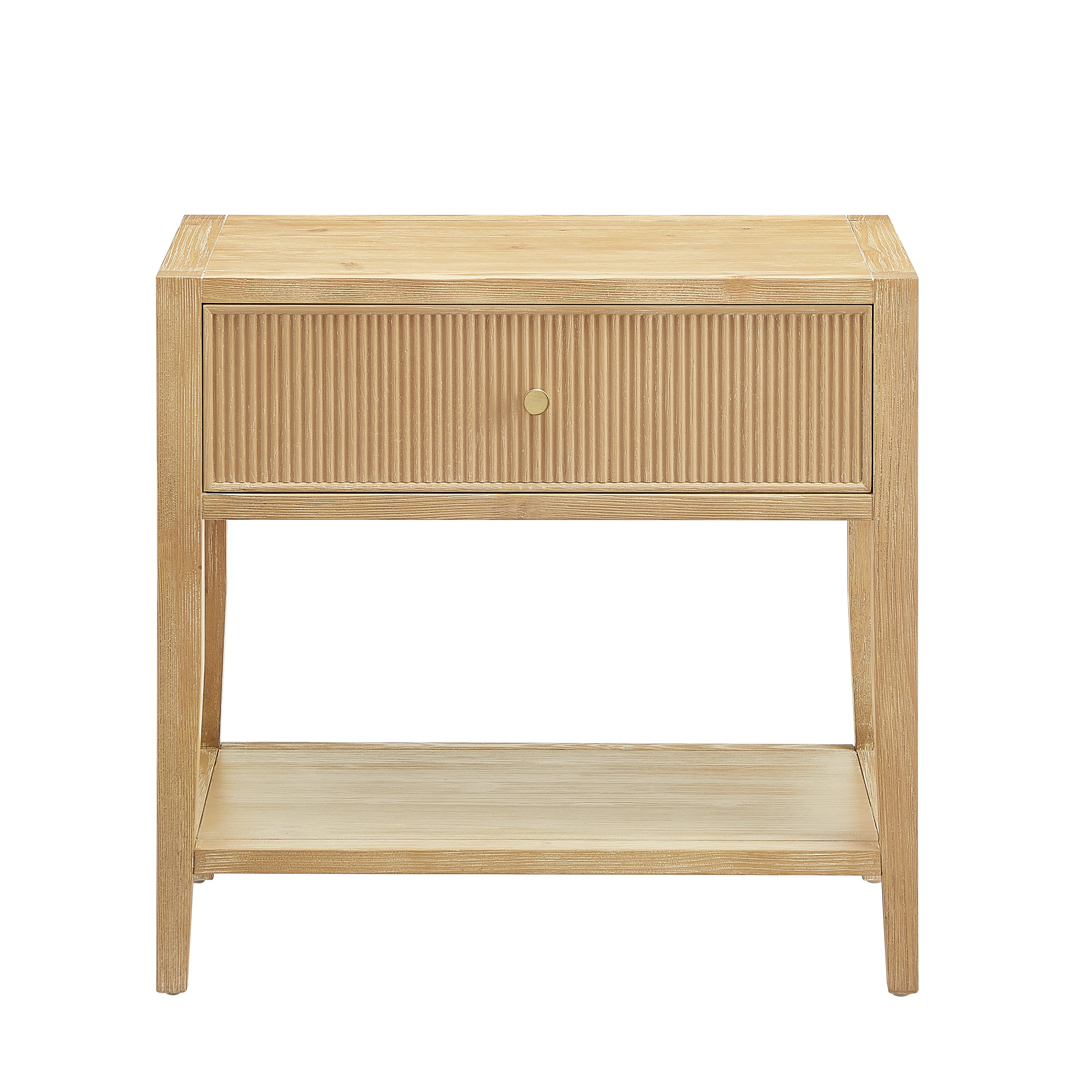 Flores Natural 1-Drawer Nightstand | Wayfair North America