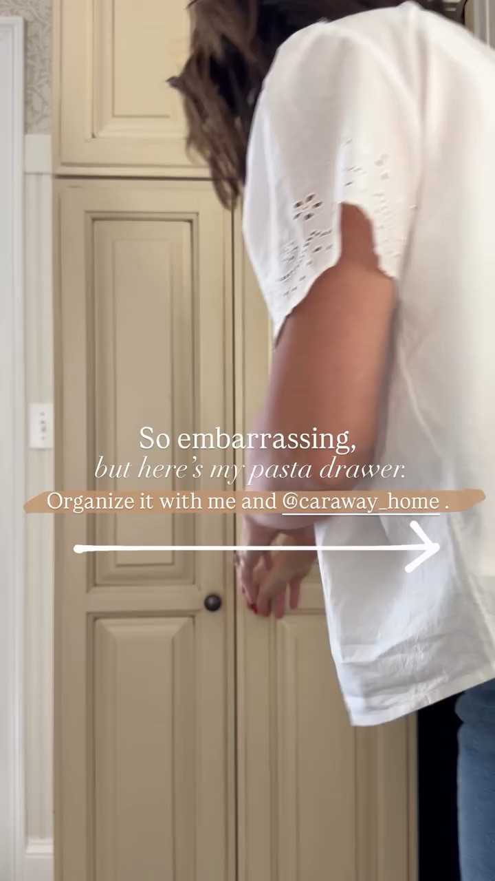 So embarrassing, but here’s my pasta drawer. Organize it with me and @caraway_home …

#LTKHome #LTKfoodie