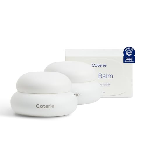 Coterie Bun Balm | 4.59 oz Diaper + Dry Skin Balm | Pack of 2 | Moisturizing Baby Skin Relief Ointment, Fragrance Free, Petrolatum Free, Safe for Sensitive Skin, Hypoallergenic, Eczema Safe | Amazon (US)