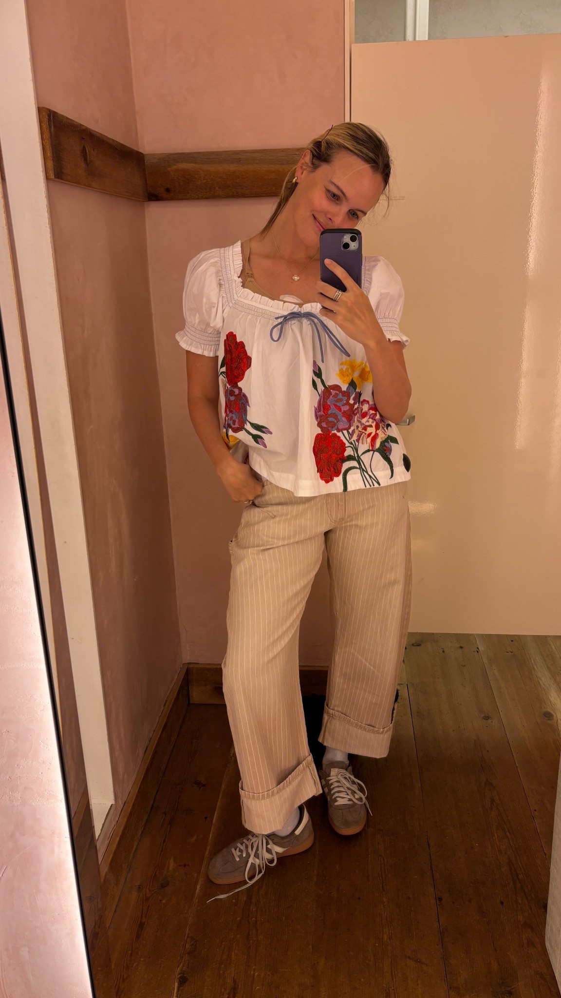 The top and pants are just so cute!! Wearing a size medium top and pants are 27! 

#LTKspring #LTKsummer #LTKstyletip