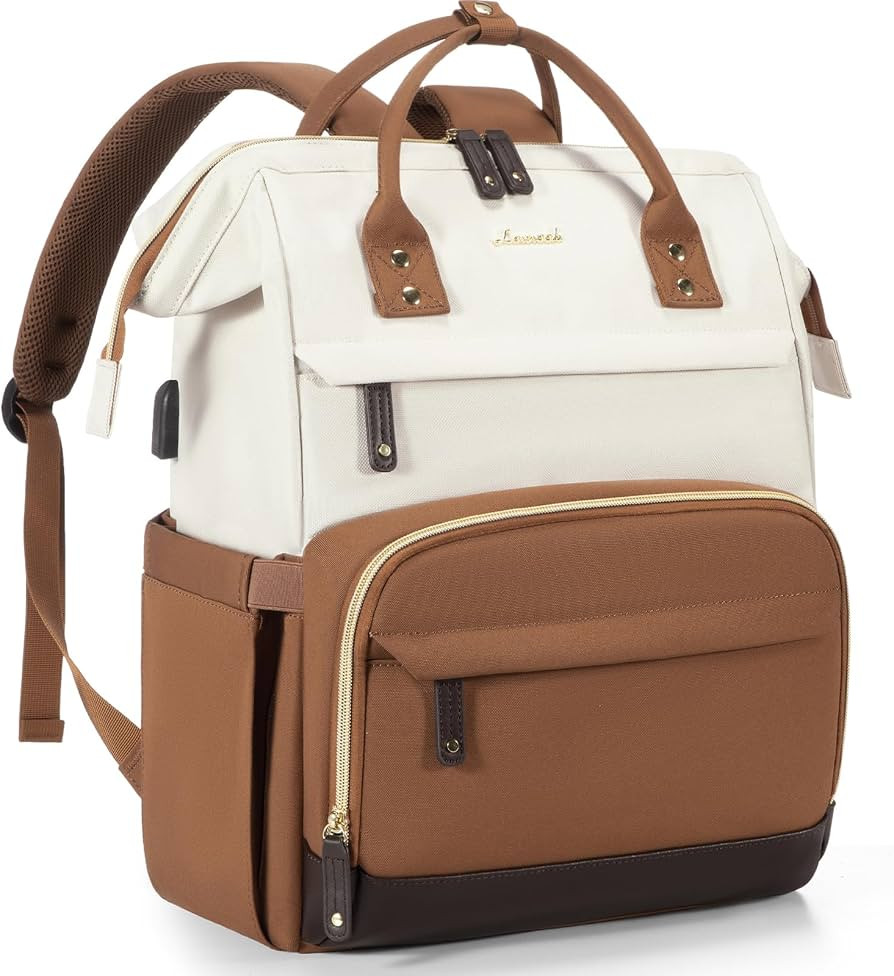 LOVEVOOK Laptop Backpack for Women, 17 Inch Work Business Backpacks Purse with USB Port, Large Ca... | Amazon (US)