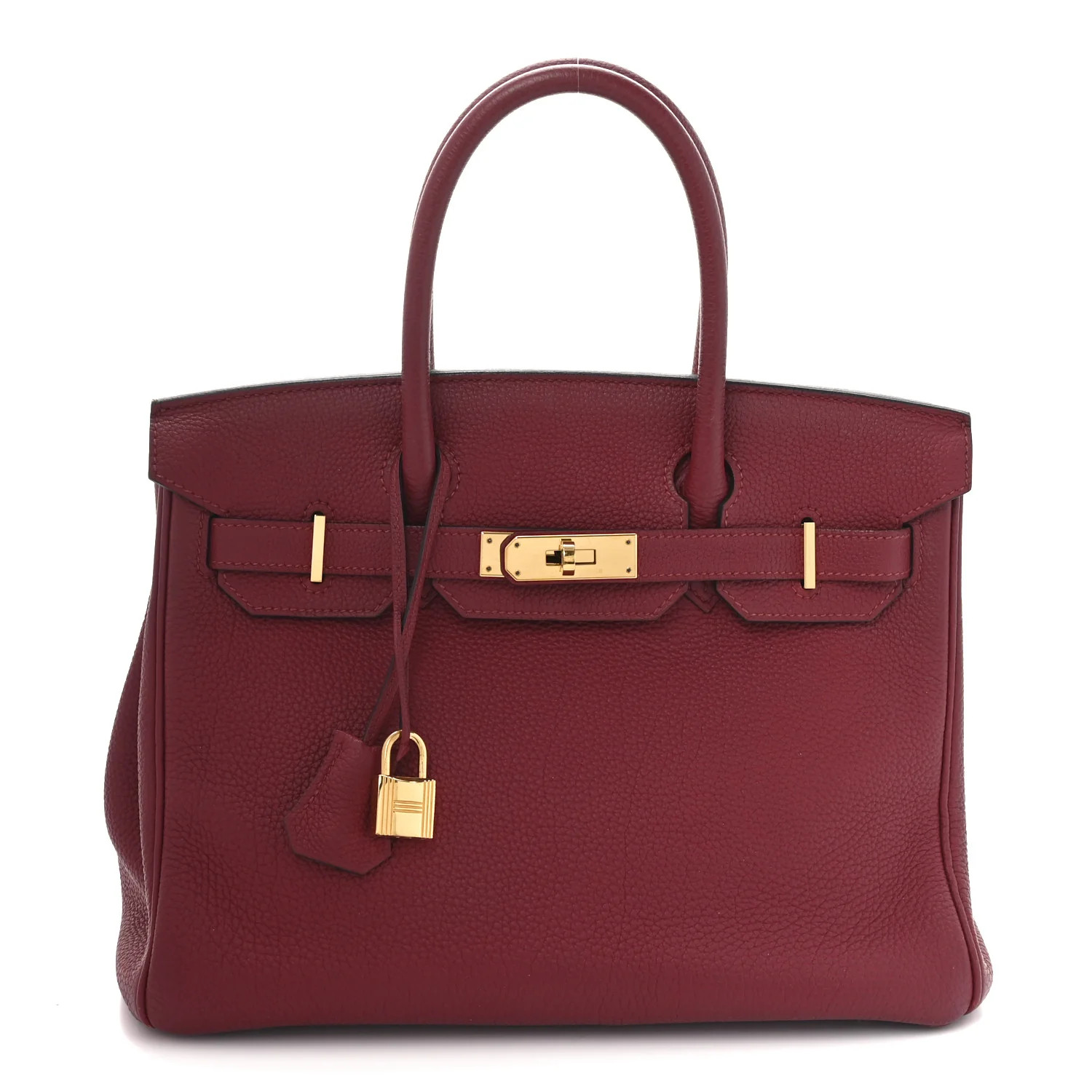 Hermes Togo BIRKIN 30 Rouge Grenat 1732933 | FASHIONPHILE (US)